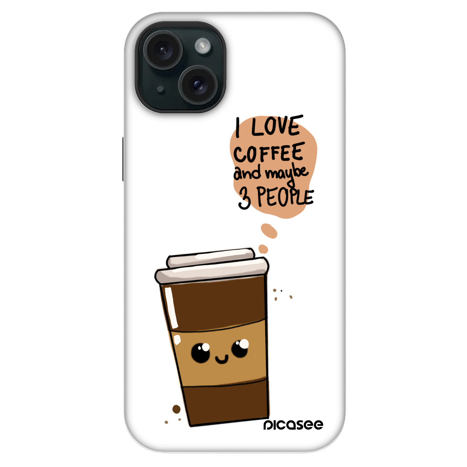 Picasee Fashion Case MagSafe na Apple iPhone 14 Plus - Cute coffee