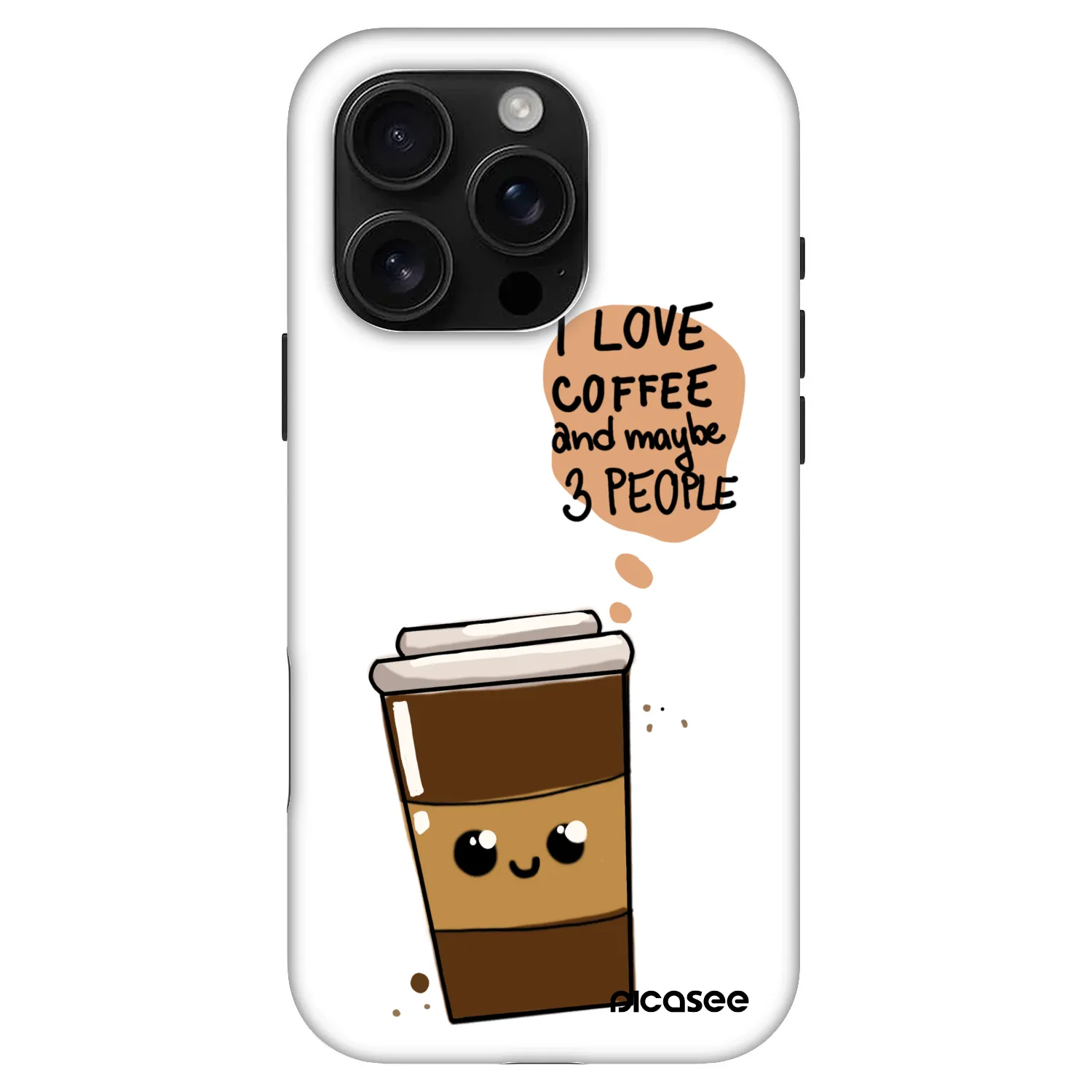 Picasee Fashion Case MagSafe na Apple iPhone 16 Pro - Cute coffee