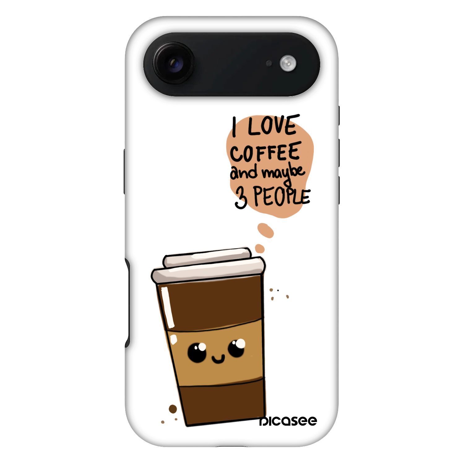 Picasee Fashion Case MagSafe na Apple iPhone Air - Cute coffee