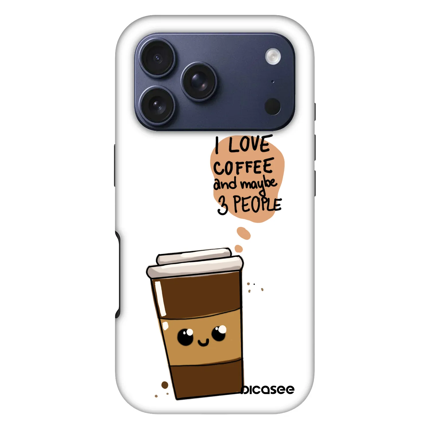 Picasee Fashion Case MagSafe na Apple iPhone 17 Pro - Cute coffee