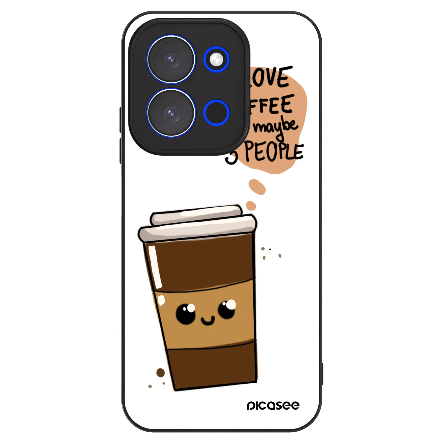 Picasee ULTIMATE CASE na Xiaomi Redmi 15C 4G - Cute coffee