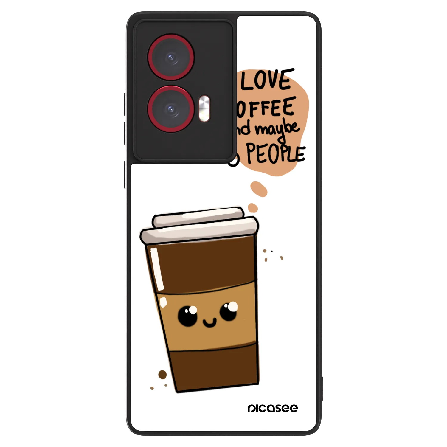 Picasee ULTIMATE CASE na Motorola Edge 50 Fusion - Cute coffee