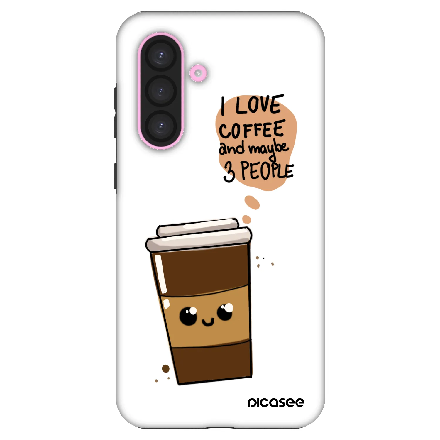 Picasee Fashion Case na Samsung Galaxy A56 5G A566B - Cute coffee