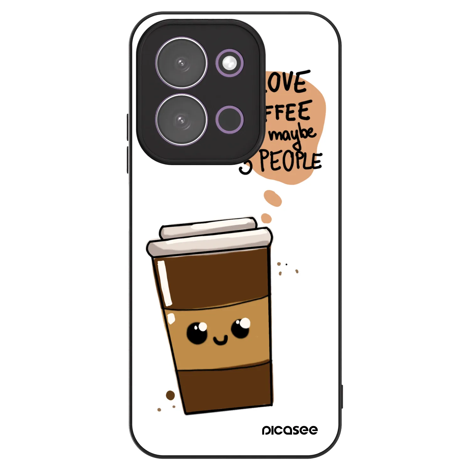 Picasee ULTIMATE CASE na Xiaomi Redmi 15C 5G - Cute coffee