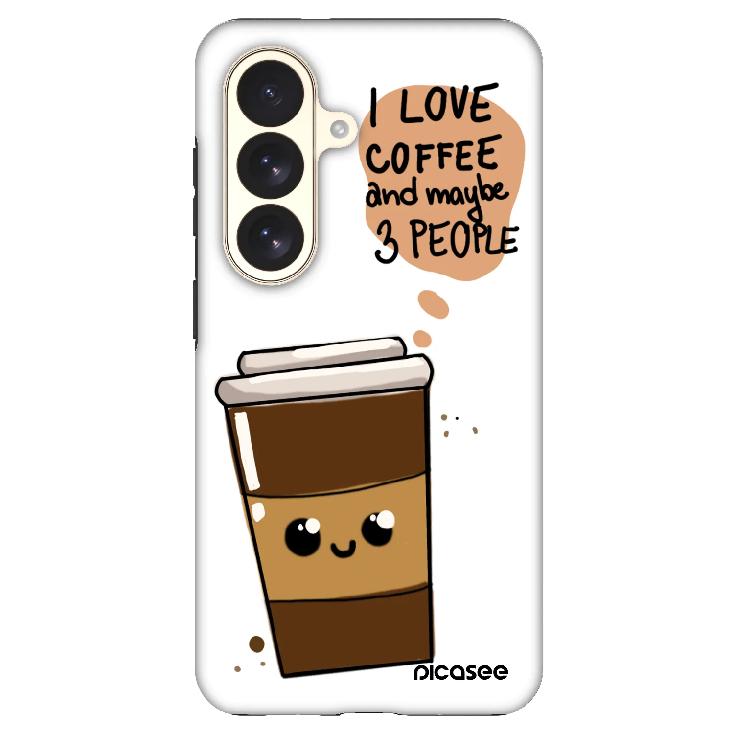 Picasee Fashion Case PowerShare pro Samsung Galaxy S26 - Cute coffee