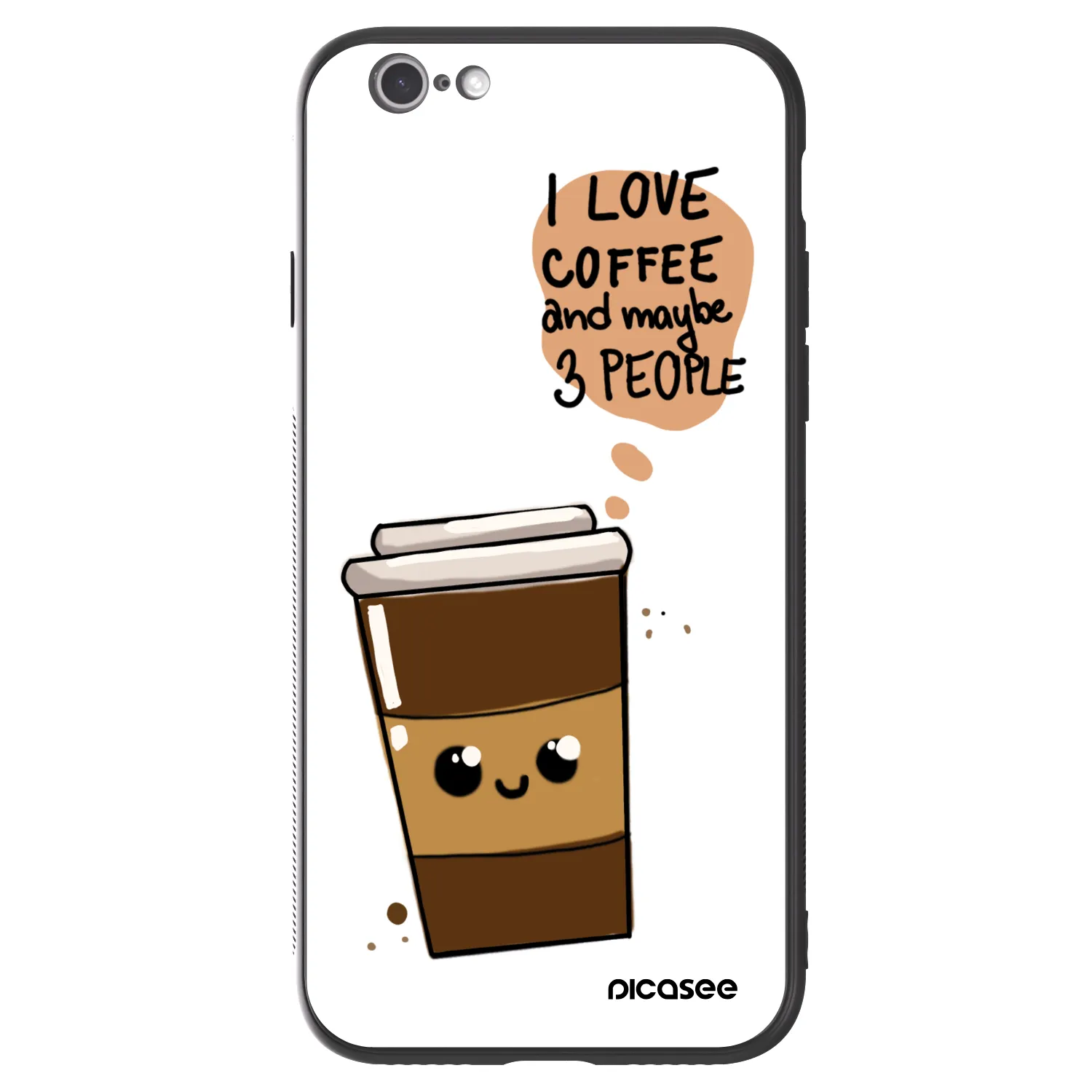 Picasee ULTIMATE CASE na Apple iPhone 6/6S - Cute coffee