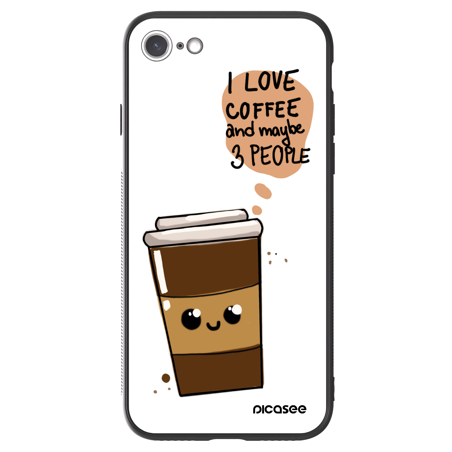 Picasee ULTIMATE CASE na Apple iPhone 7 - Cute coffee