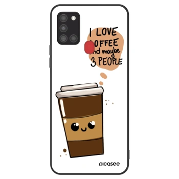 Etui na Samsung Galaxy A21s - Cute coffee