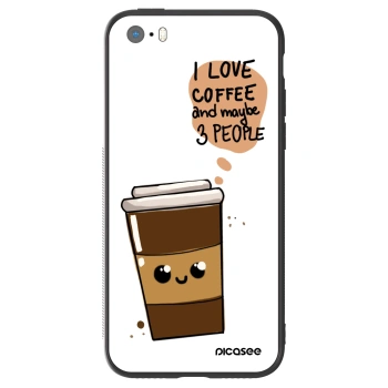 Etui na Apple iPhone 5/5S/SE - Cute coffee
