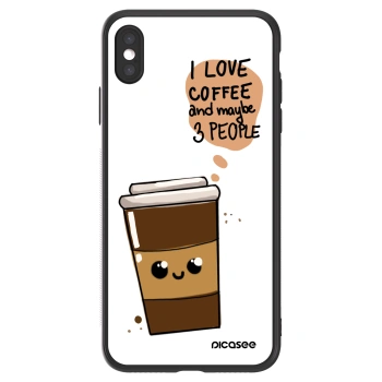 Picasee ULTIMATE CASE na Apple iPhone XS Max - Cute coffee
