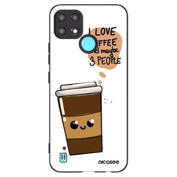 Etui na Realme C21 - Cute coffee
