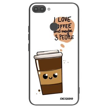 Etui na Huawei P Smart - Cute coffee