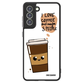 Picasee ULTIMATE CASE PowerShare pro Samsung Galaxy S21 FE 5G - Cute coffee
