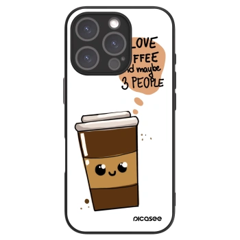 Etui na Apple iPhone 16 Pro - Cute coffee