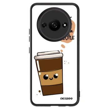 Etui na Xiaomi Redmi A3 - Cute coffee