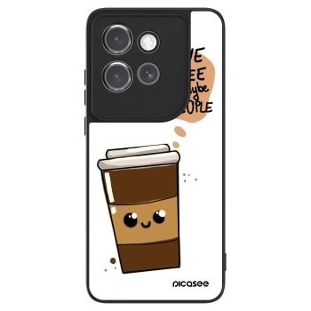 Etui na Motorola Edge 50 Neo - Cute coffee