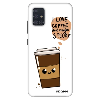 Etui na Samsung Galaxy A51 A515F - Cute coffee