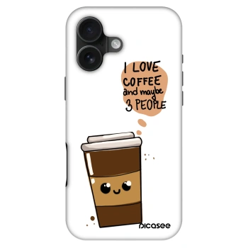 Etui na Apple iPhone 16 - Cute coffee