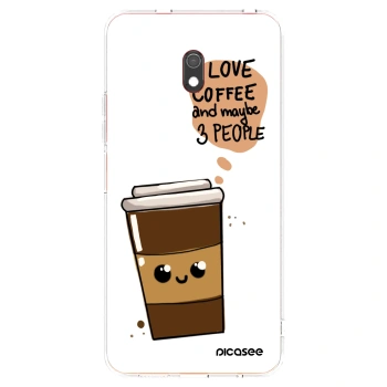 Etui na Xiaomi Redmi 8A - Cute coffee