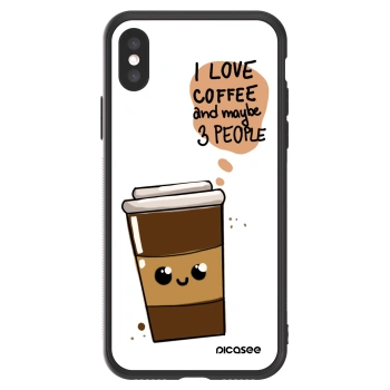 Picasee ULTIMATE CASE na Apple iPhone X/XS - Cute coffee