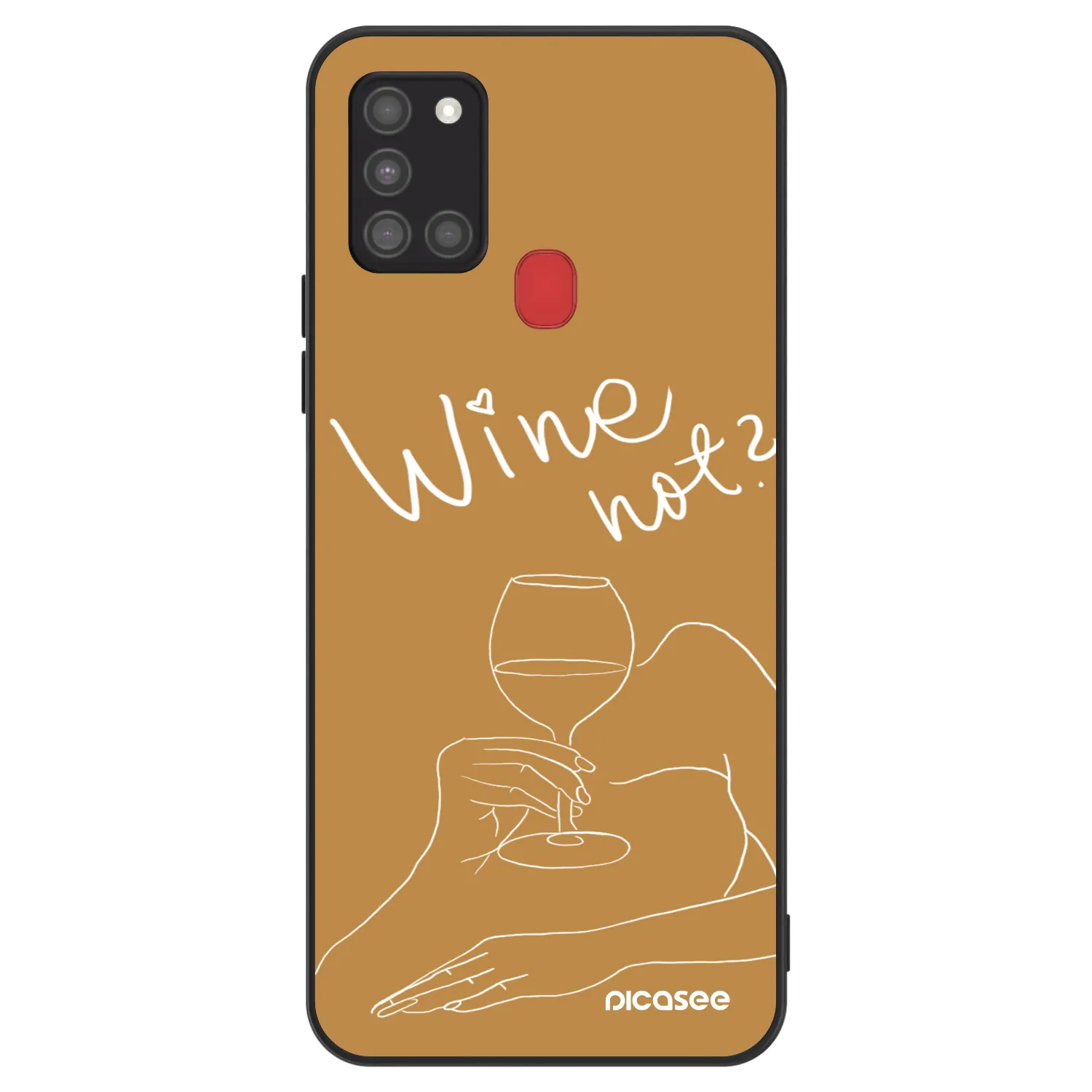 Picasee ULTIMATE CASE na Samsung Galaxy A21s - Wine not