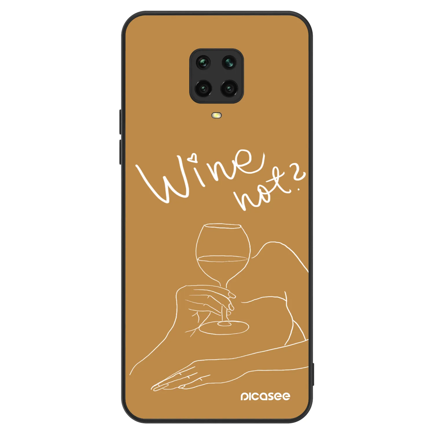 Picasee ULTIMATE CASE na Xiaomi Redmi Note 9 Pro - Wine not