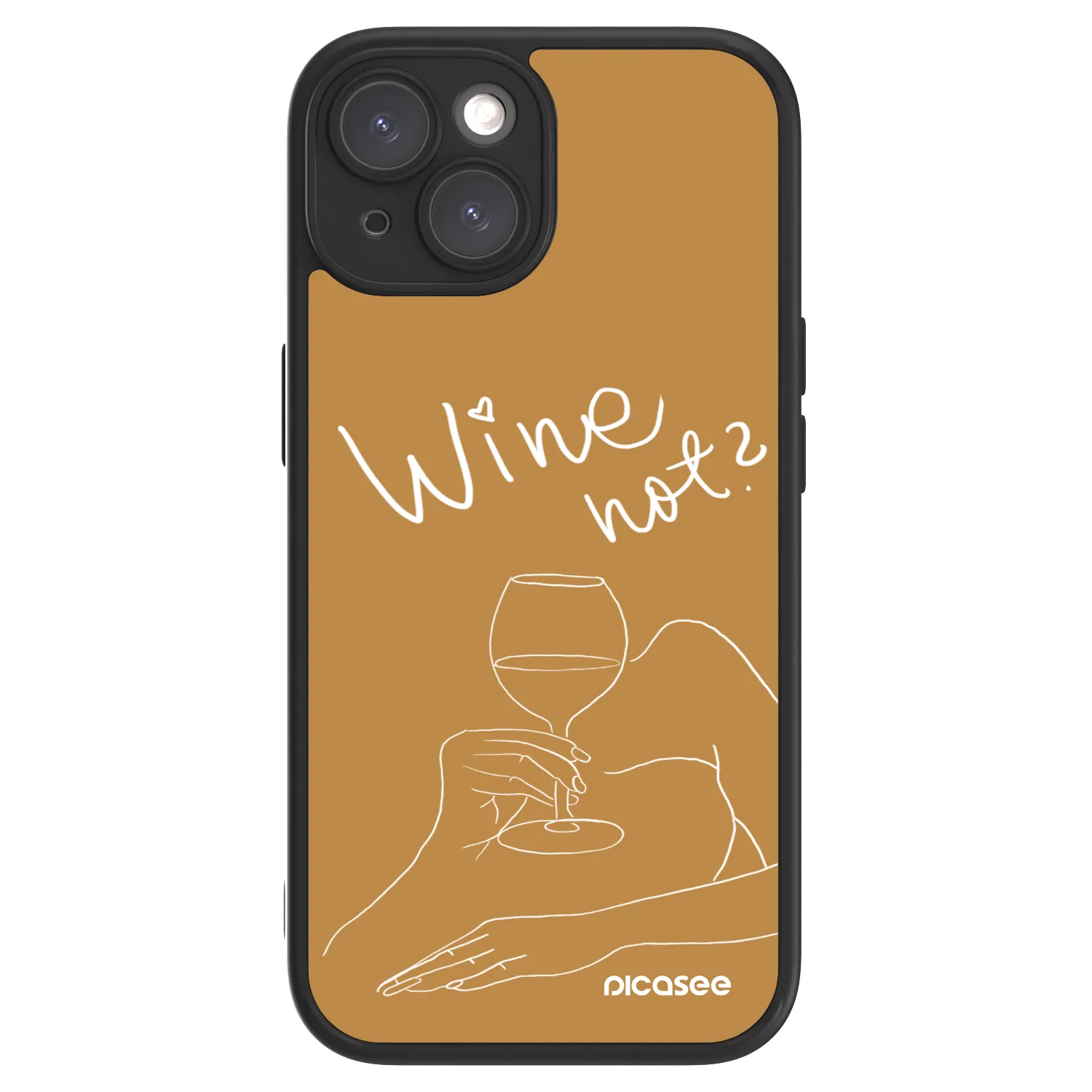 Picasee ULTIMATE CASE na Apple iPhone 15 - Wine not