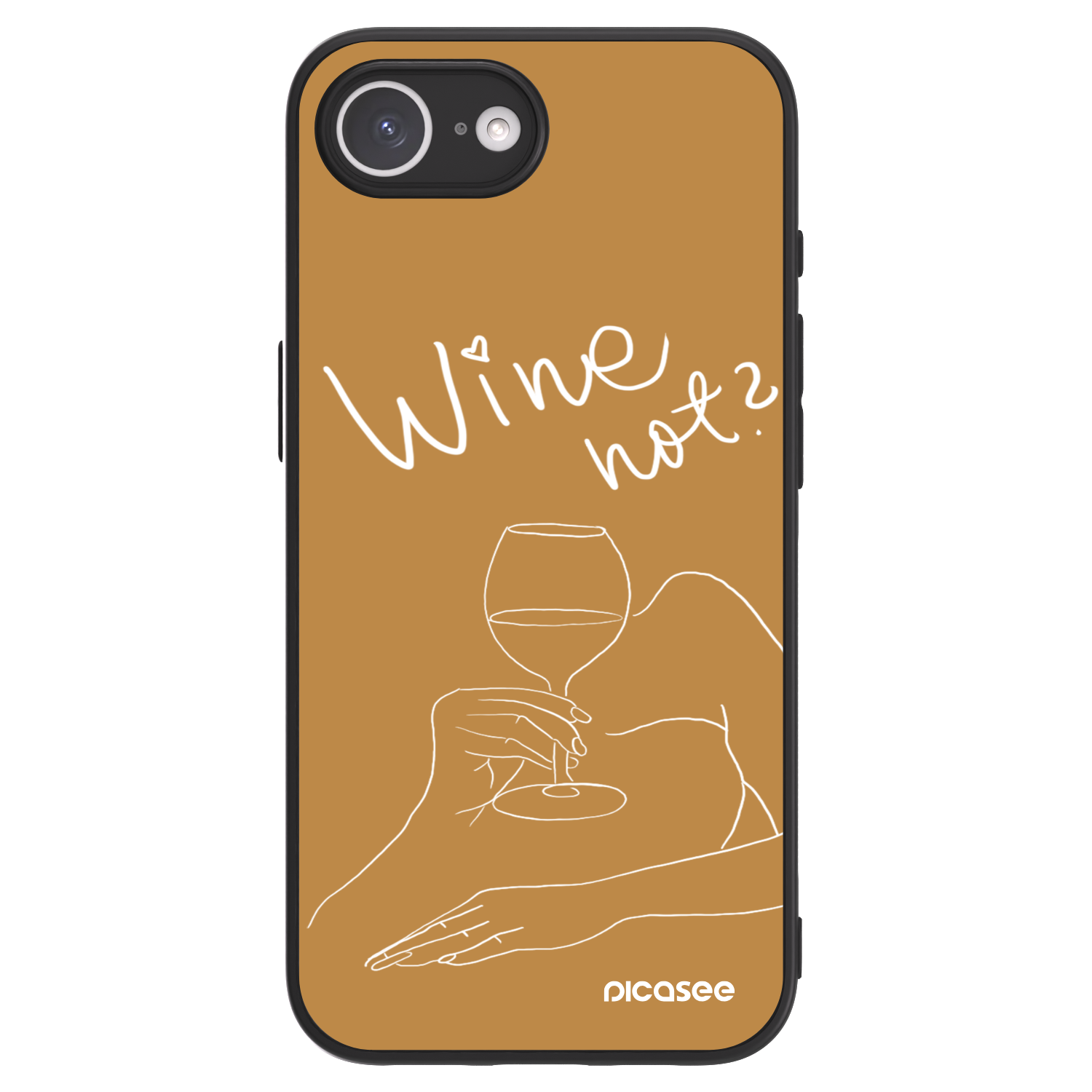 Picasee ULTIMATE CASE MagSafe pro Apple iPhone 16e - Wine not