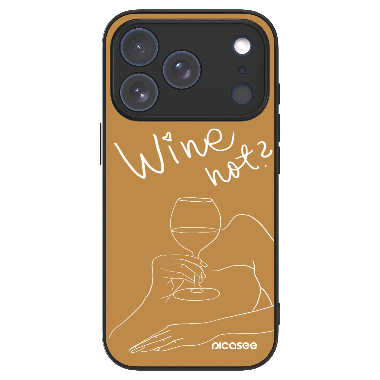 Picasee ULTIMATE CASE MagSafe pro Apple iPhone 17 Pro - Wine not
