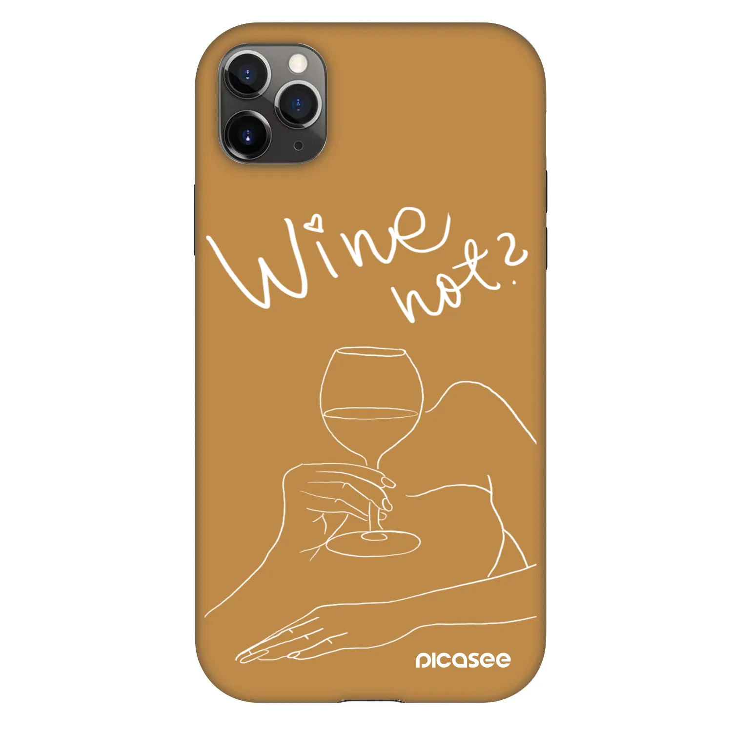 Picasee Fashion Case na Apple iPhone 11 Pro Max - Wine not