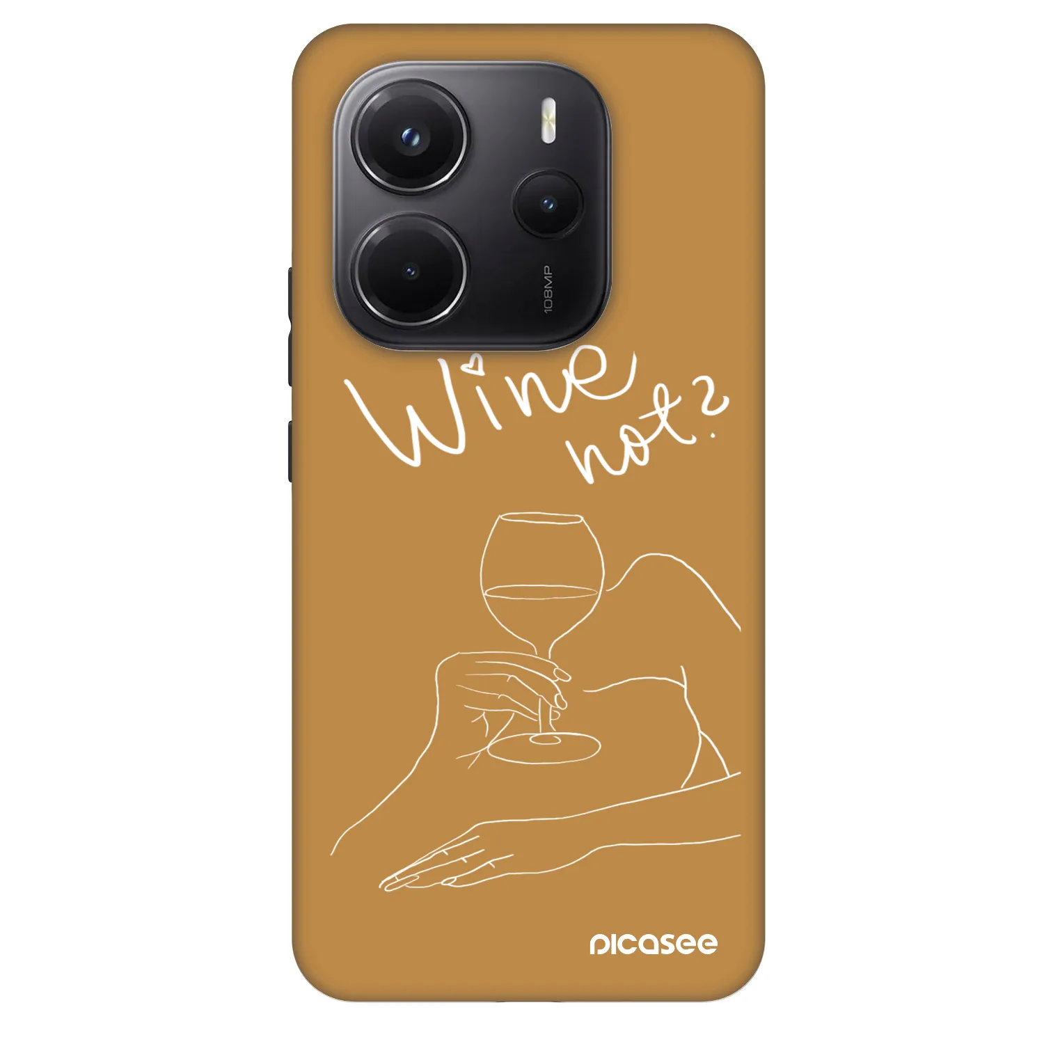Picasee Fashion Case na Xiaomi Redmi Note 14 5G - Wine not