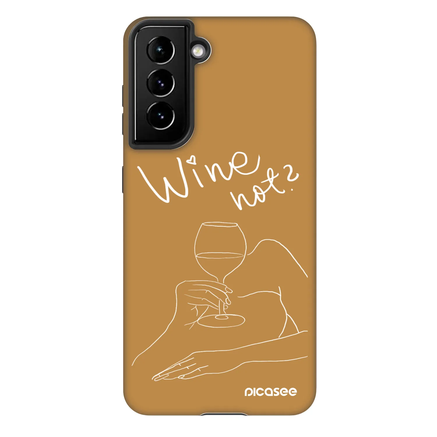 Picasee Fashion Case na Samsung Galaxy S21 FE 5G - Wine not