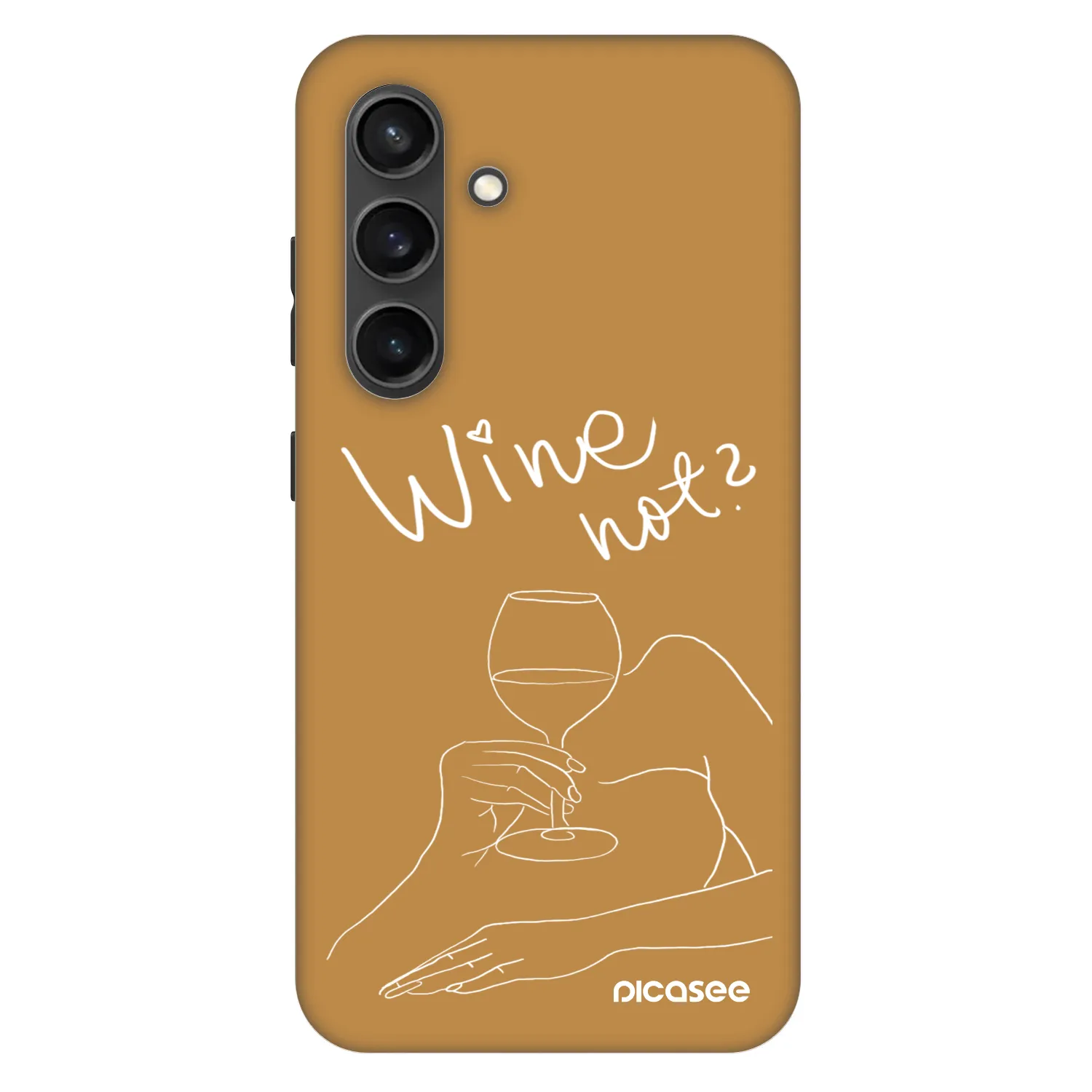 Picasee Fashion Case PowerShare pro Samsung Galaxy S24+ S926B 5G - Wine not