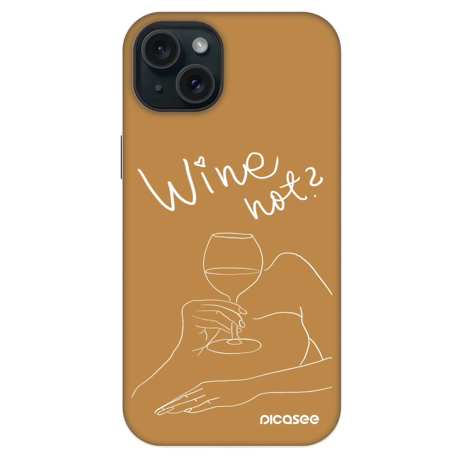 Picasee Fashion Case MagSafe na Apple iPhone 14 Plus - Wine not