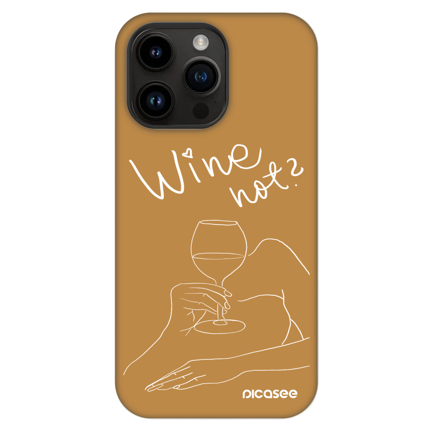 Picasee Fashion Case MagSafe na Apple iPhone 14 Pro Max - Wine not