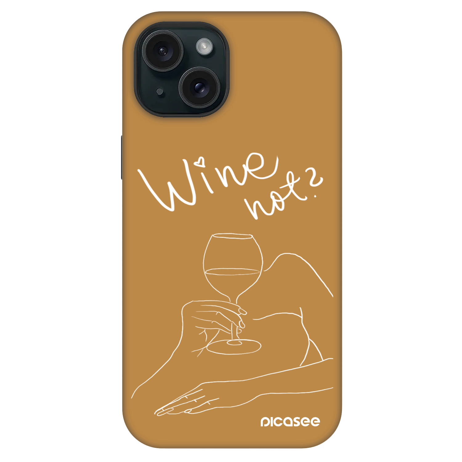 Picasee Fashion Case MagSafe na Apple iPhone 15 - Wine not