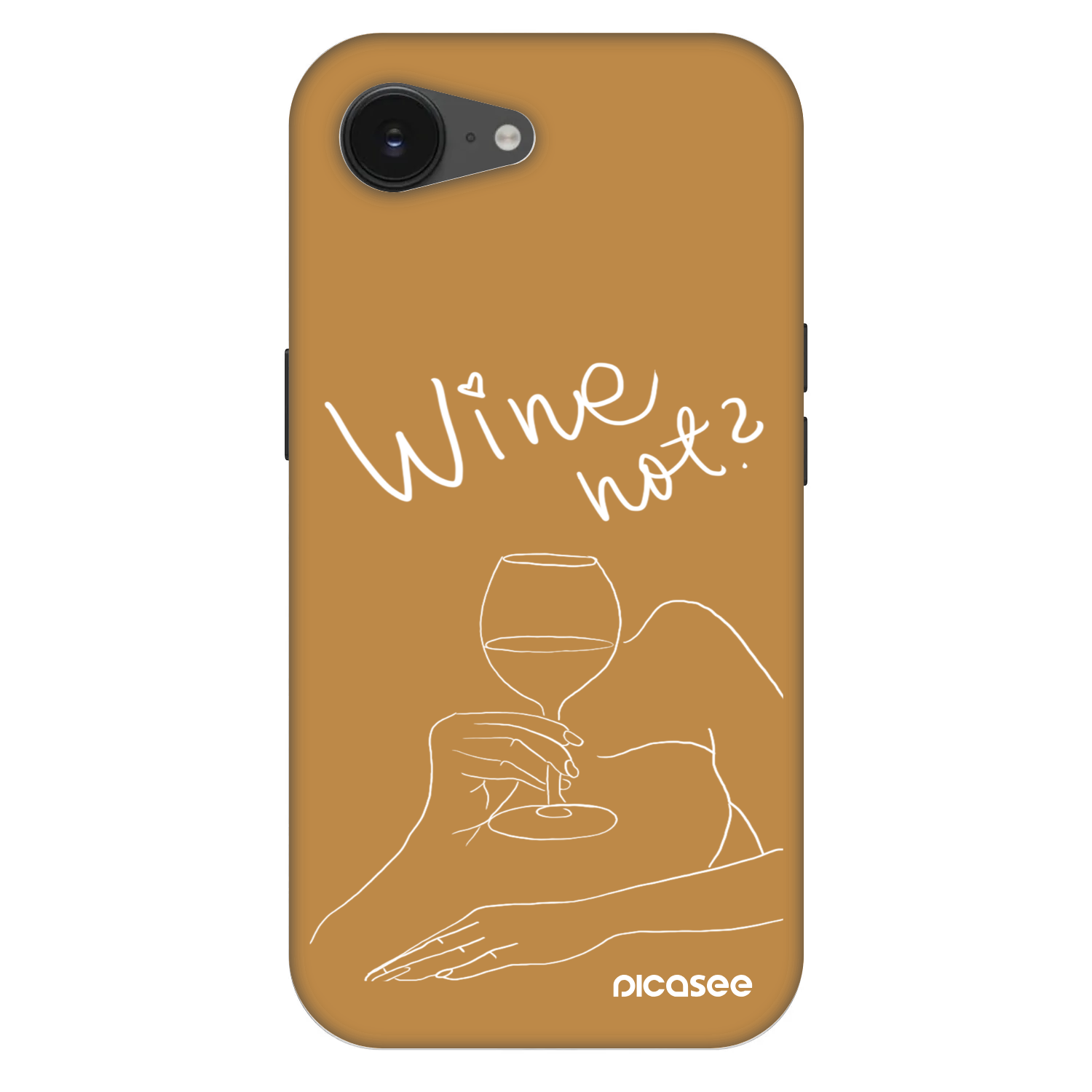 Picasee Fashion Case MagSafe na Apple iPhone 16e - Wine not