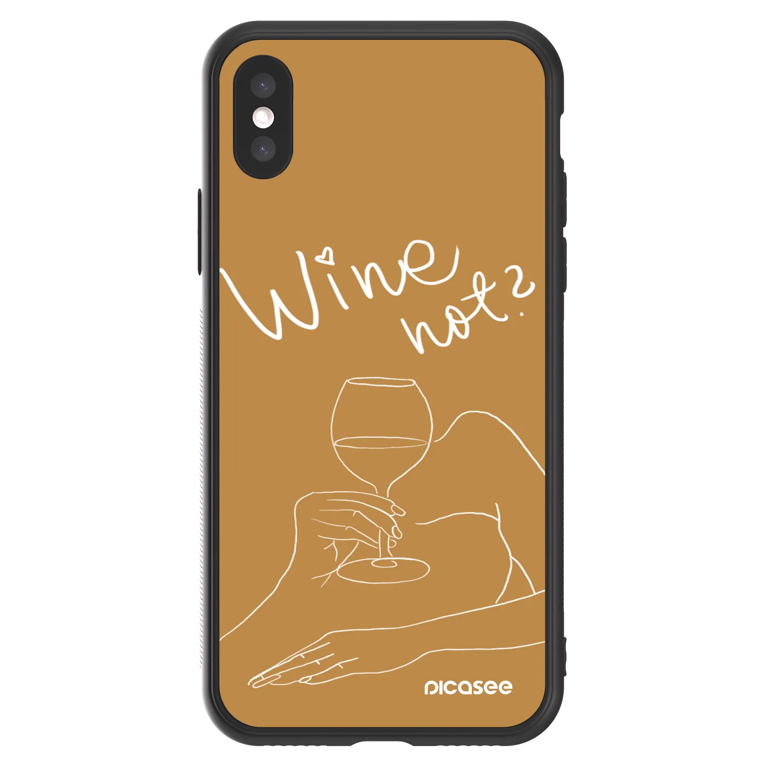 Picasee ULTIMATE CASE na Apple iPhone X/XS - Wine not