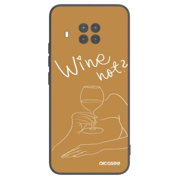 Picasee silikonowe czarne etui na Xiaomi Mi 10T Lite - Wine not