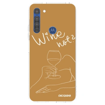 Etui na Motorola Moto G8 - Wine not