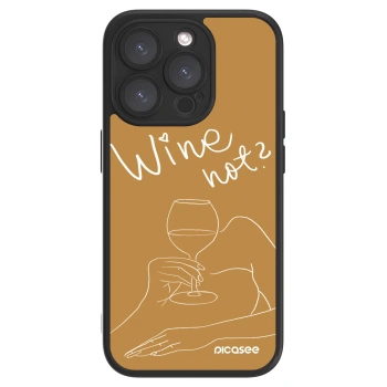 Picasee ULTIMATE CASE MagSafe pro Apple iPhone 15 Pro - Wine not