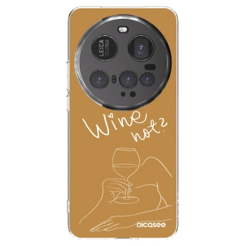 Picasee silikonowe przeźroczyste etui na Xiaomi 15 Ultra - Wine not