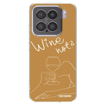 Picasee silikonowe przeźroczyste etui na Xiaomi 15 - Wine not