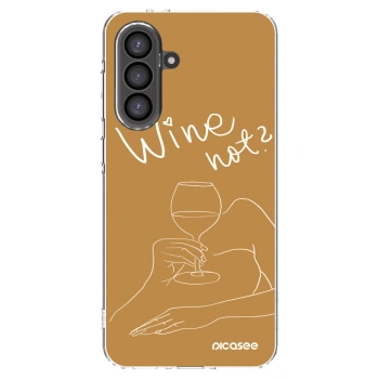 Picasee silikonowe przeźroczyste etui na Samsung Galaxy A36 5G - Wine not