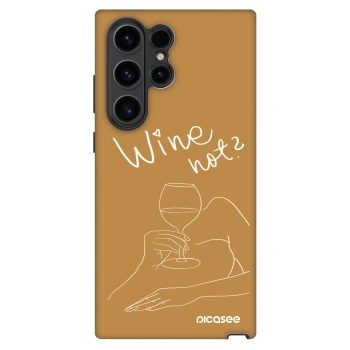 Picasee Fashion Case na Samsung Galaxy S23 Ultra 5G - Wine not