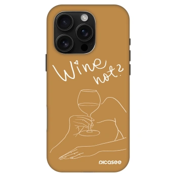 Picasee Fashion Case MagSafe na Apple iPhone 16 Pro - Wine not