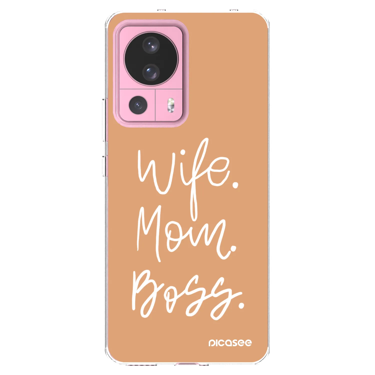 Picasee silikonowe przeźroczyste etui na Xiaomi 13 Lite - Boss Mama