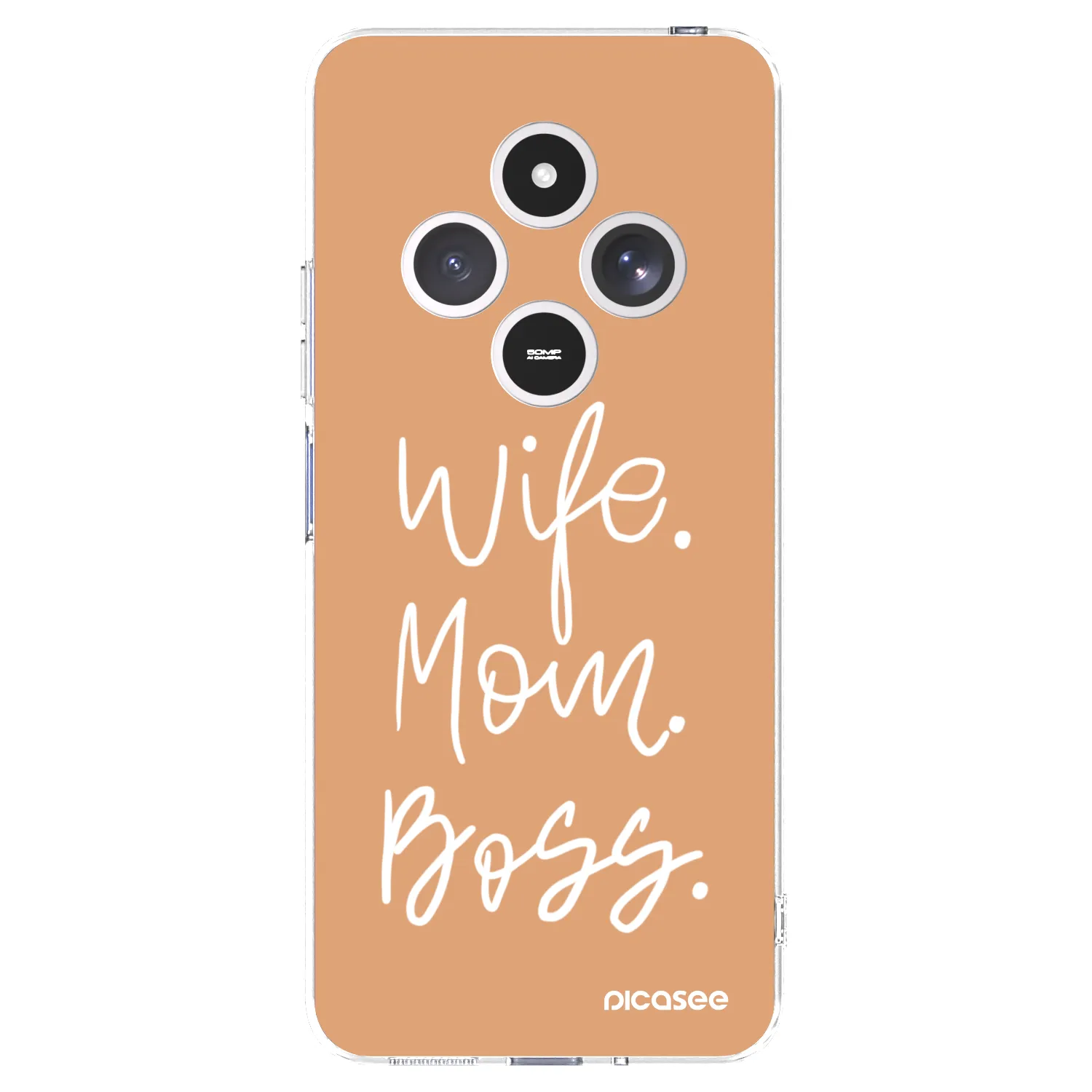 Picasee silikonowe przeźroczyste etui na Xiaomi Redmi 14C - Boss Mama