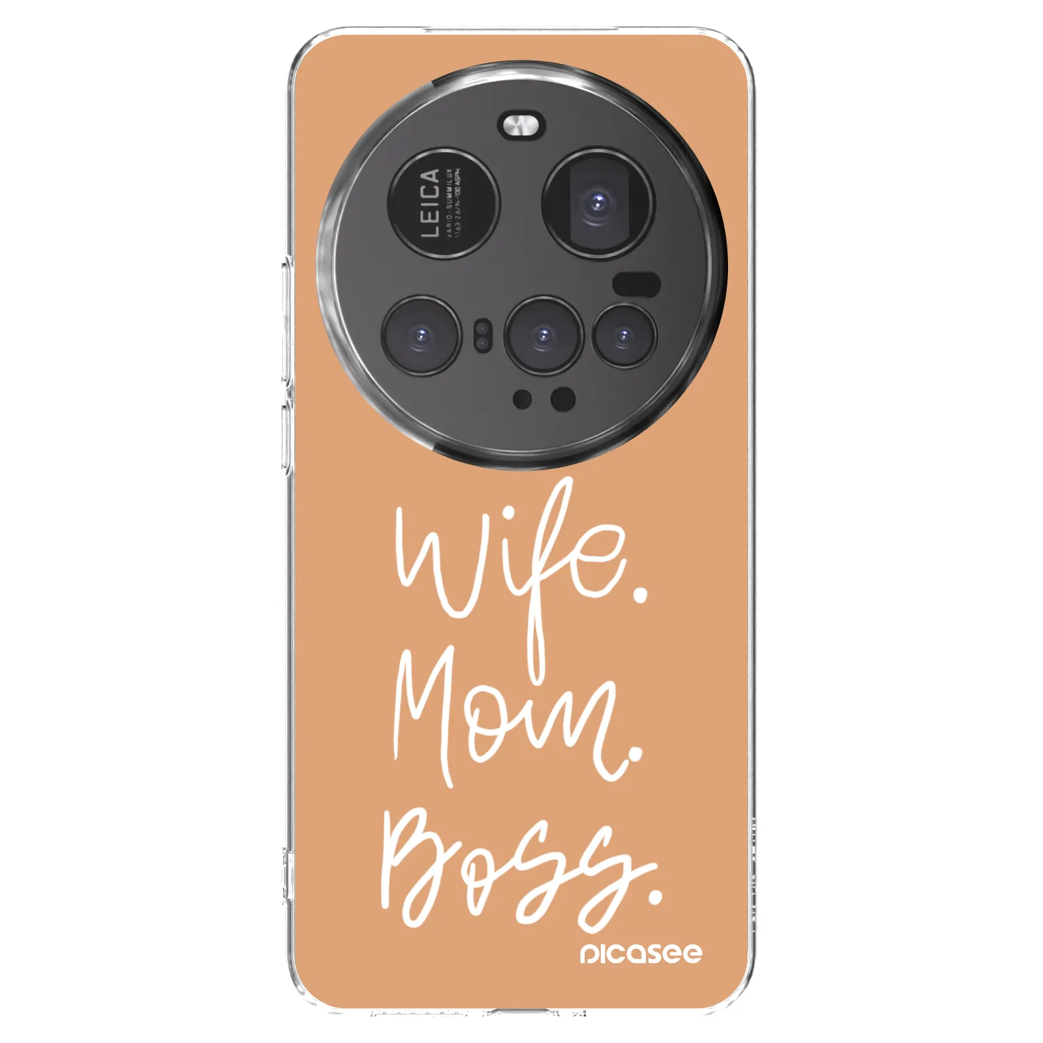 Picasee silikonowe przeźroczyste etui na Xiaomi 15 Ultra - Boss Mama