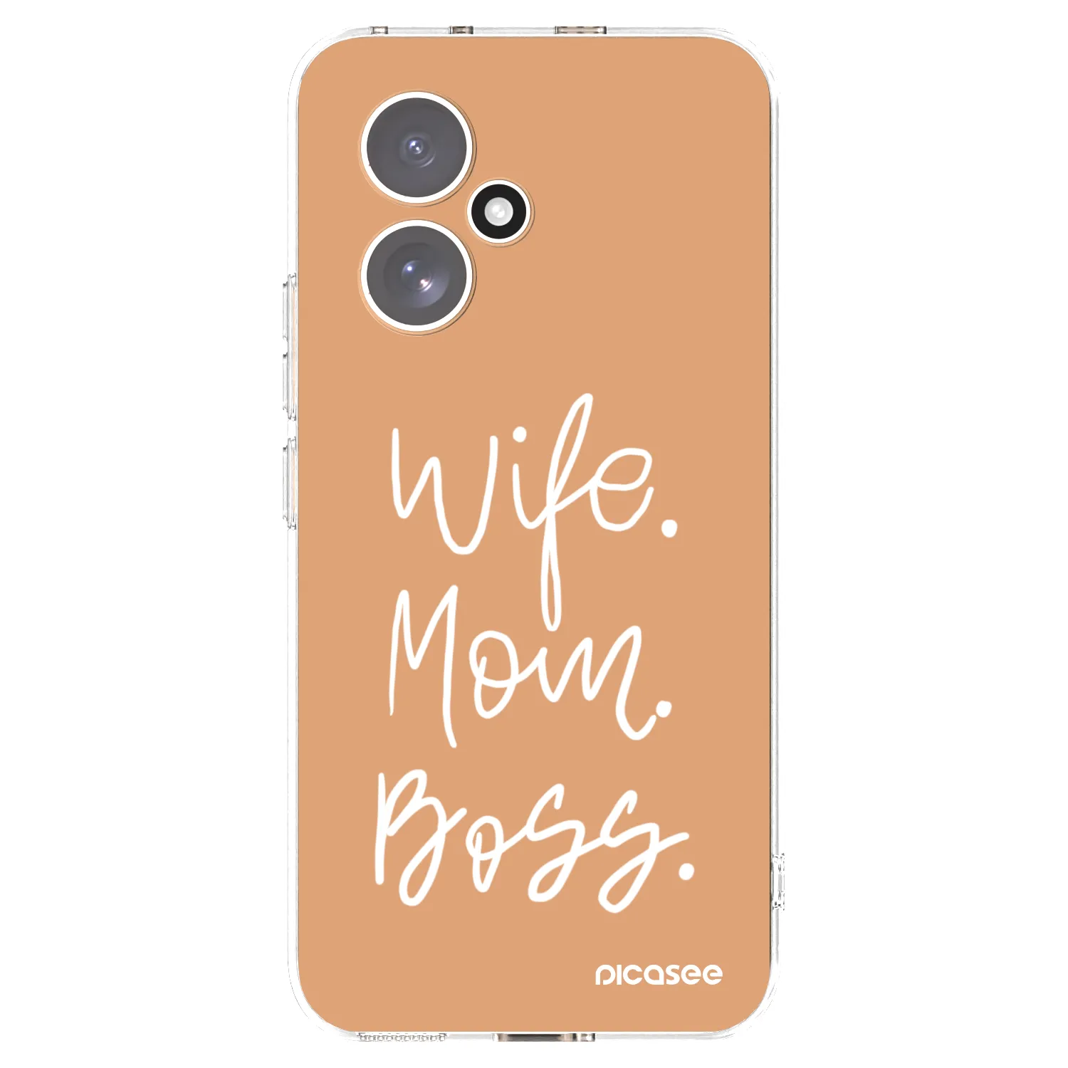 Picasee silikonowe przeźroczyste etui na Honor 400 5G - Boss Mama